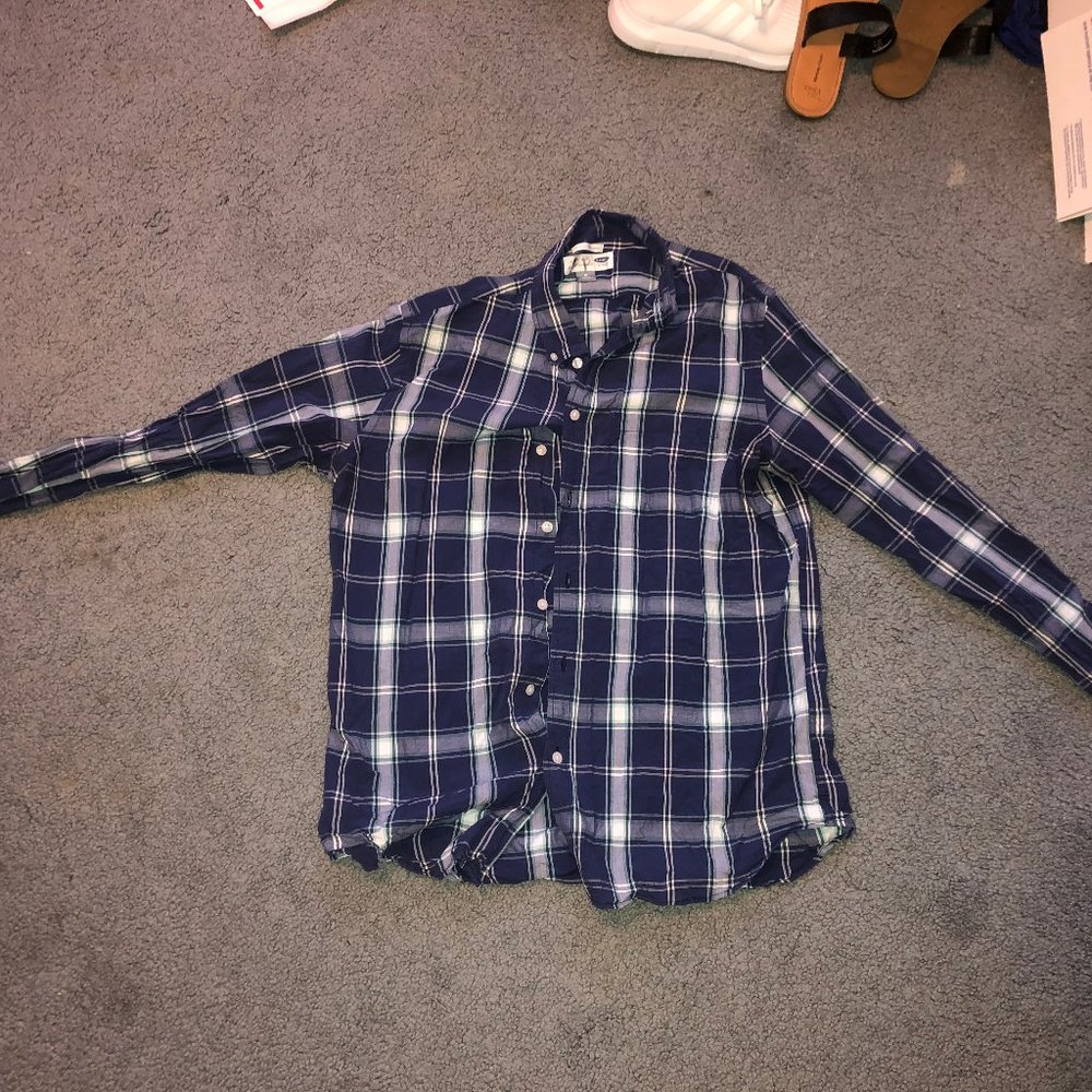 Old Navy Men's Classic Shirt Regular Fit Medium